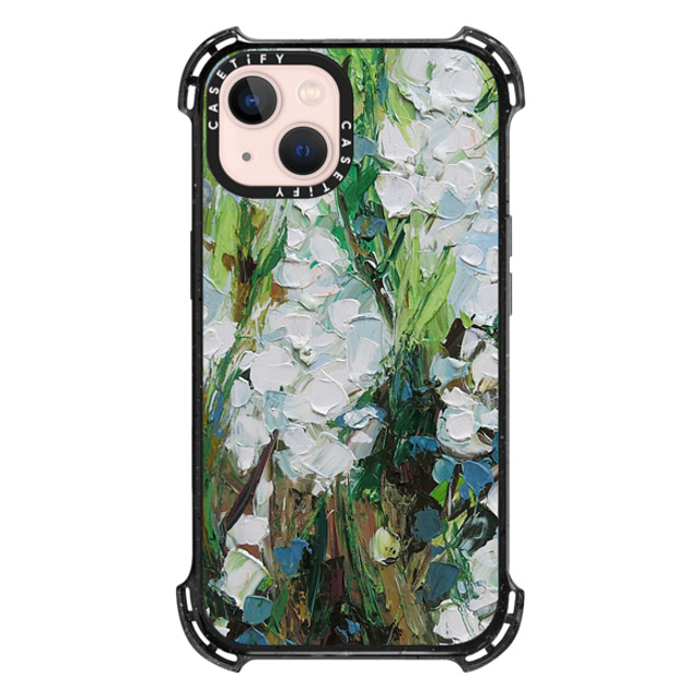 Ann Marie Coolick x CASETiFY iPhone 13 Case Floral,Fine Art Triple Black バウンスケース Wild Squill Flowers Mother's Day Ann Marie Coolick x CASETiFY iPhone 13 Case Floral,Fine Art Triple Black バウンスケース Wild Squill Flowers Mother's Day
