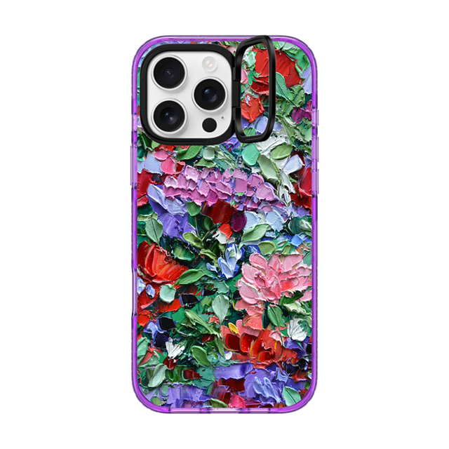 Ann Marie Coolick x CASETiFY iPhone 16 Pro Max Case パープル インパクトリングスタンドケース MagSafe対応 Sage Garden Ann Marie Coolick x CASETiFY iPhone 16 Pro Max Case パープル インパクトリングスタンドケース MagSafe対応 Sage Garden