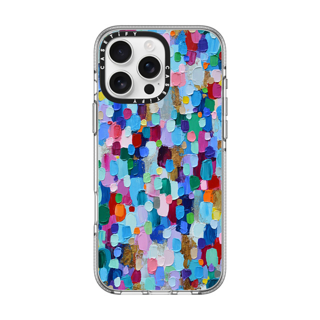 Ann Marie Coolick x CASETiFY iPhone 16 Pro Max ケース クリア クリア ケース MagSafe対応 Rainbow Sparkle Confetti