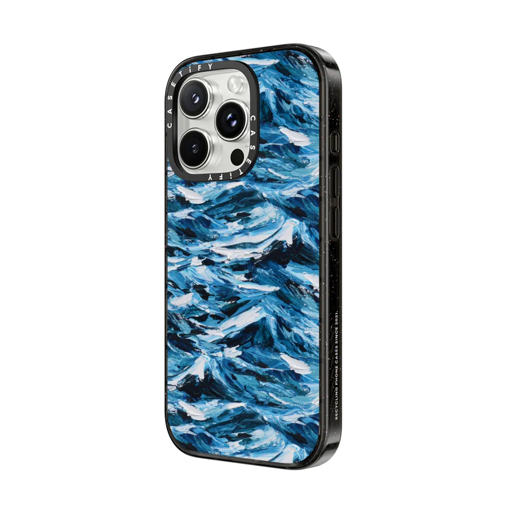 Impact iPhone 16 Pro Max Case - Deep Blue Seas