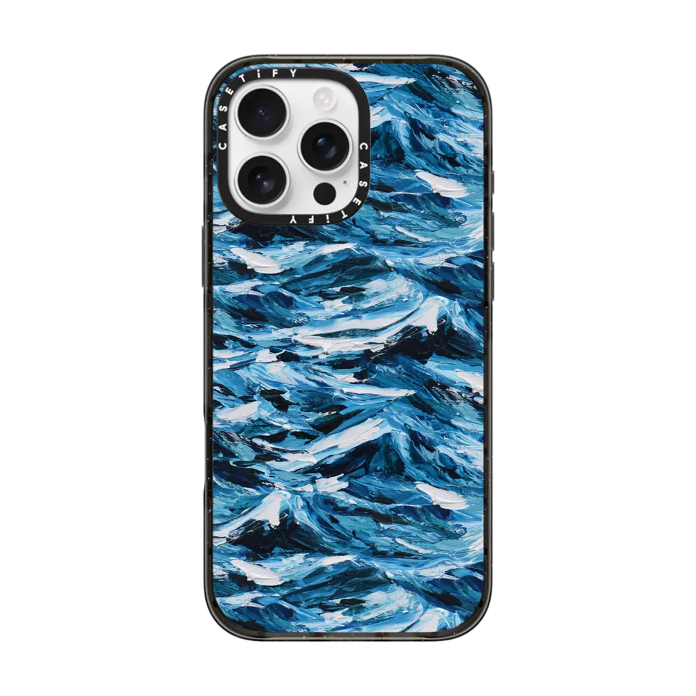 Impact iPhone 16 Pro Max Case - Deep Blue Seas