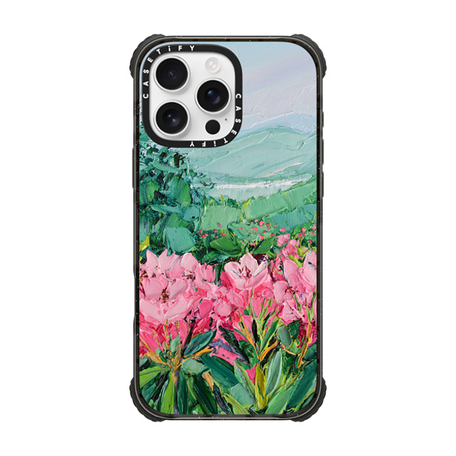 Ann Marie Coolick x CASETiFY iPhone 16 Pro Max Case Black ウルトラ インパクトケース MagSafe 対応 Azalea Gardens Father's Day Ann Marie Coolick x CASETiFY iPhone 16 Pro Max Case Black ウルトラ インパクトケース MagSafe 対応 Azalea Gardens Father's Day