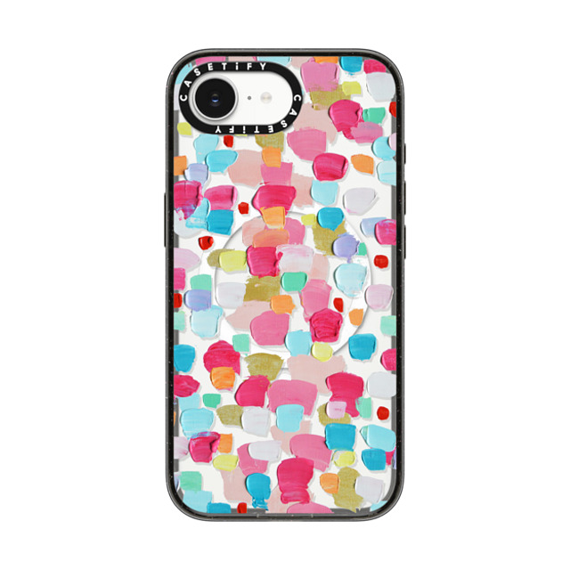 Ann Marie Coolick x CASETiFY iPhone 16e Case Geometric,Fine Art Black Impact Case MagSafe Compatible Magenta Confetti Back to School Ann Marie Coolick x CASETiFY iPhone 16e Case Geometric,Fine Art Black Impact Case MagSafe Compatible Magenta Confetti Back to School