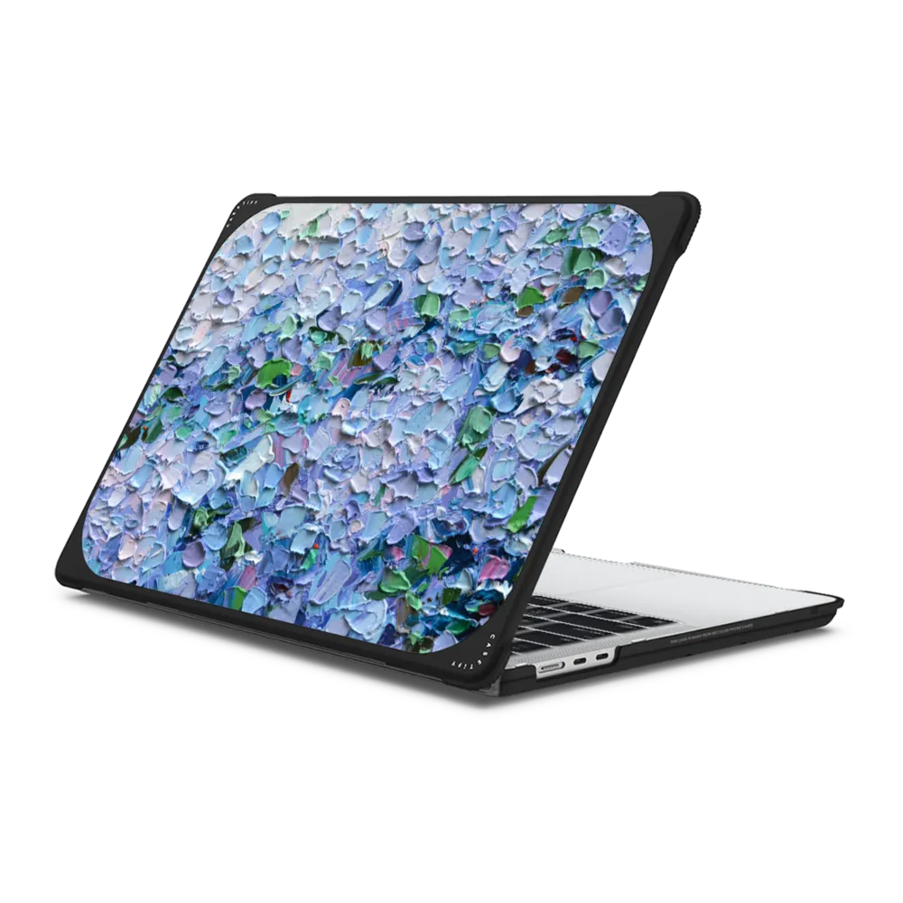 Bounce MacBook Air 13-inch (M2 - M4) Case - Nantucket Blue Hydrangeas
