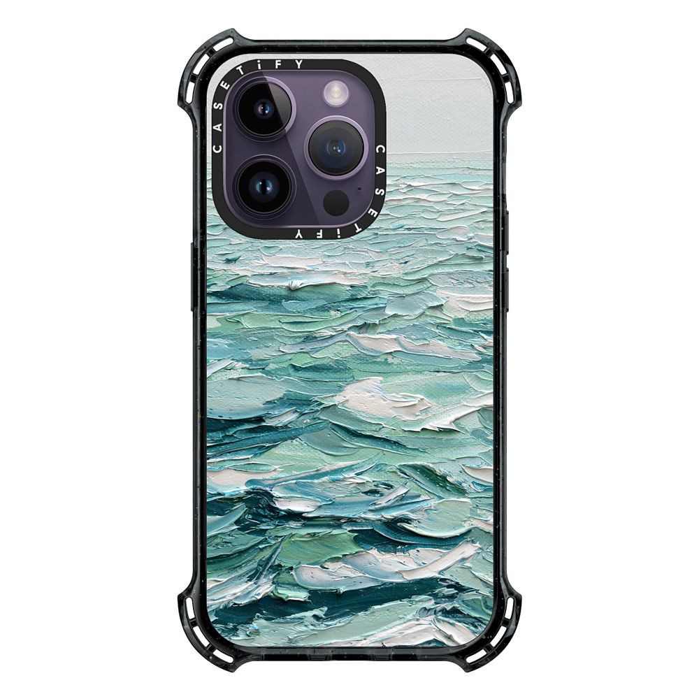 スマホアクセサリー iPhone用ケース Bounce iPhone 14 Pro Case MagSafe Compatible - Minty Sea