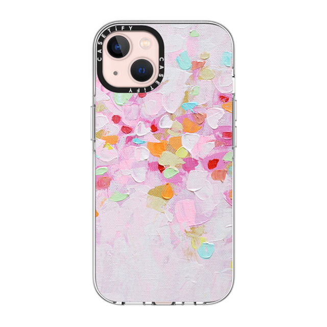 Ann Marie Coolick x CASETiFY iPhone 13 ケース クリア クリア ケース MagSafe対応 Carnival Rosa