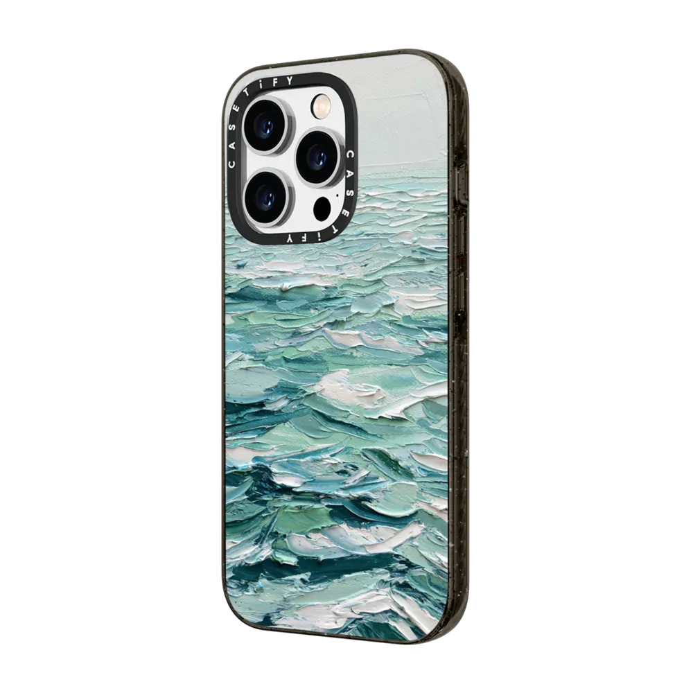 Bounce iPhone 14 Pro Max Case MagSafe Compatible - Minty Sea