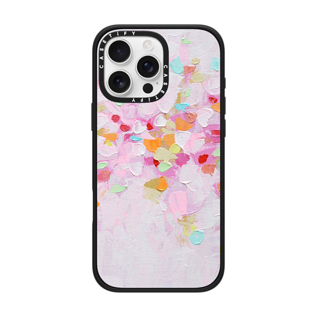 Ann Marie Coolick x CASETiFY iPhone 16 Pro Max ケース マットブラック インパクトケース MagSafe対応 Carnival Rosa