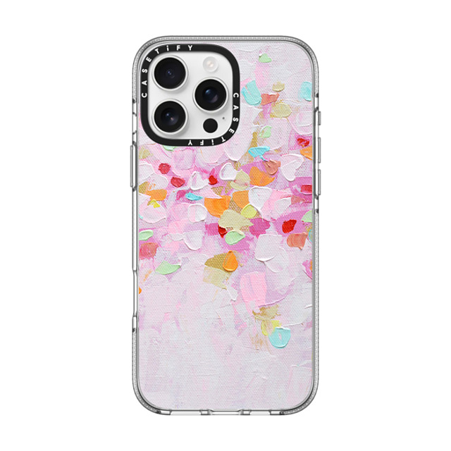 Ann Marie Coolick x CASETiFY iPhone 16 Pro Max ケース クリア クリア ケース MagSafe対応 Carnival Rosa