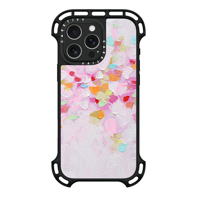 Ann Marie Coolick x CASETiFY iPhone 16 Pro Max ケース ブラック ウルトラ バウンスケース MagSafe対応 Carnival Rosa