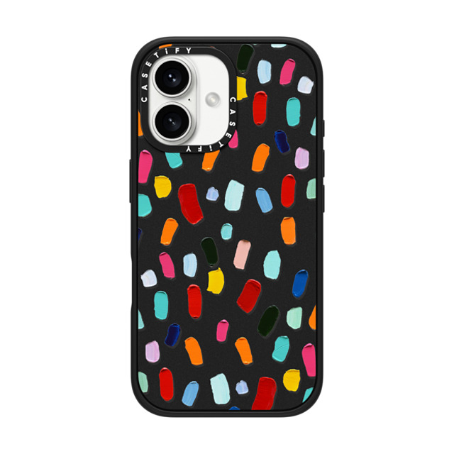 Ann Marie Coolick x CASETiFY iPhone 16 ケース Pattern,Fine Art マットブラック インパクトケース MagSafe対応 Polka Daub Sweets Mother's Day Ann Marie Coolick x CASETiFY iPhone 16 ケース Pattern,Fine Art マットブラック インパクトケース MagSafe対応 Polka Daub Sweets Mother's Day