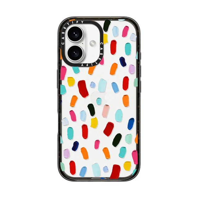 Ann Marie Coolick x CASETiFY iPhone 16 ケース Pattern,Fine Art ブラック インパクトケース Polka Daub Sweets Mother's Day Ann Marie Coolick x CASETiFY iPhone 16 ケース Pattern,Fine Art ブラック インパクトケース Polka Daub Sweets Mother's Day