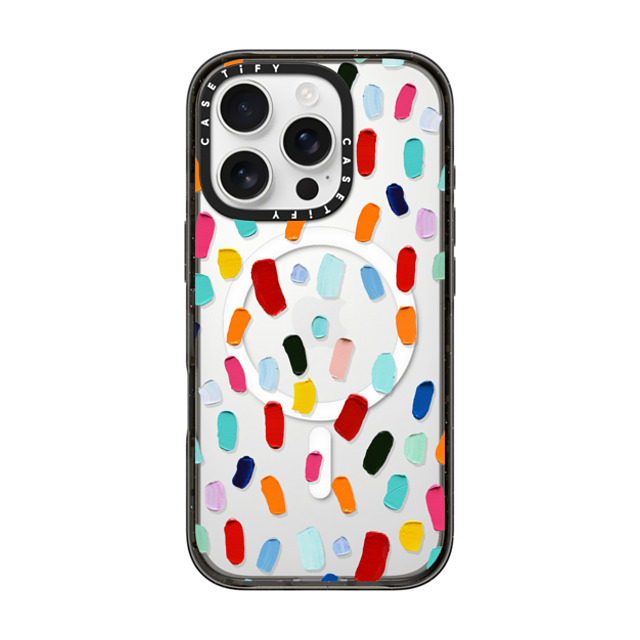 Ann Marie Coolick x CASETiFY iPhone 16 Pro Case Pattern,Fine Art ブラック インパクトケース MagSafe対応 Polka Daub Sweets Mother's Day Ann Marie Coolick x CASETiFY iPhone 16 Pro Case Pattern,Fine Art ブラック インパクトケース MagSafe対応 Polka Daub Sweets Mother's Day