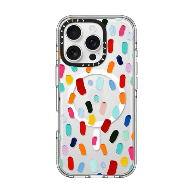 Ann Marie Coolick x CASETiFY iPhone 16 Pro ケース Pattern,Fine Art クリア クリア ケース MagSafe対応 Polka Daub Sweets Mother's Day Ann Marie Coolick x CASETiFY iPhone 16 Pro ケース Pattern,Fine Art クリア クリア ケース MagSafe対応 Polka Daub Sweets Mother's Day