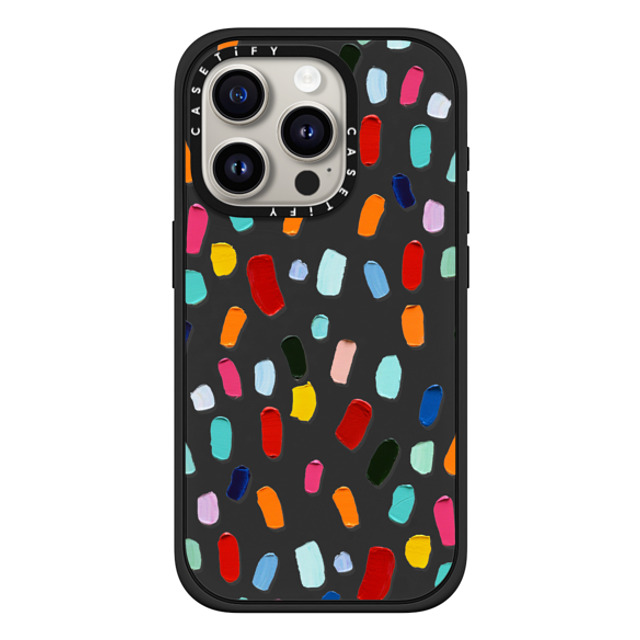 Ann Marie Coolick x CASETiFY iPhone 15 Pro ケース Pattern,Fine Art マットブラック インパクトケース MagSafe対応 Polka Daub Sweets Mother's Day Ann Marie Coolick x CASETiFY iPhone 15 Pro ケース Pattern,Fine Art マットブラック インパクトケース MagSafe対応 Polka Daub Sweets Mother's Day