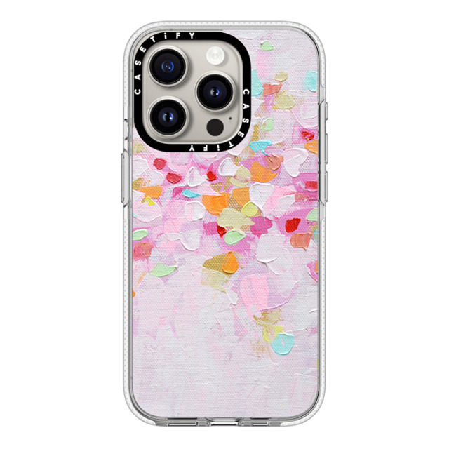 Ann Marie Coolick x CASETiFY iPhone 15 Pro ケース クリア クリア ケース MagSafe対応 Carnival Rosa