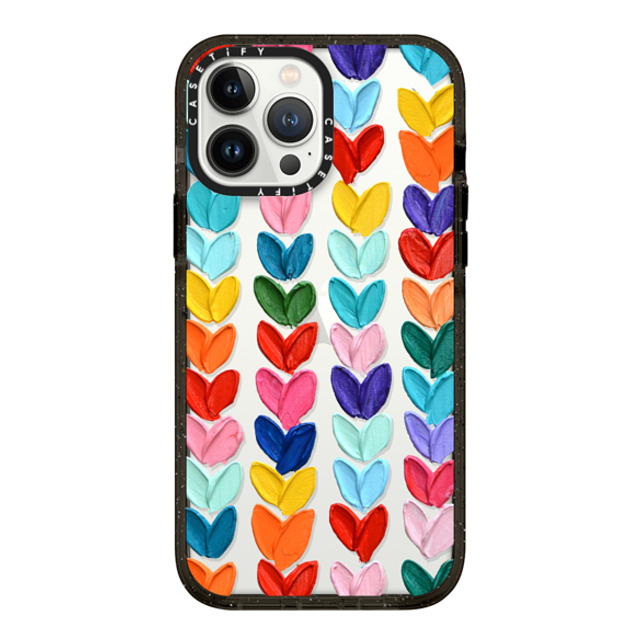 Ann Marie Coolick x CASETiFY iPhone 13 Pro Max Case Heart,Love Black インパクトケース Clear Polka Daub Hearts Back to School Ann Marie Coolick x CASETiFY iPhone 13 Pro Max Case Heart,Love Black インパクトケース Clear Polka Daub Hearts Back to School