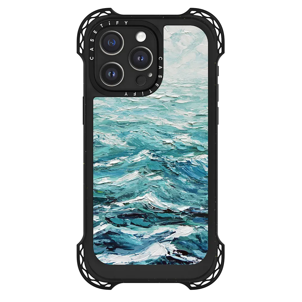 Ultra Bounce iPhone 15 Pro Max Case MagSafe Compatible - Windswept Sea
