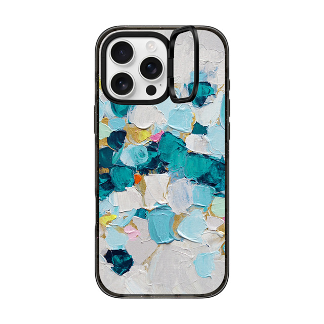 Ann Marie Coolick x CASETiFY iPhone 16 Pro Max Case Geometric,Fine Art ブラック インパクトリングスタンドケース MagSafe対応 Winter's Teal Mother's Day Ann Marie Coolick x CASETiFY iPhone 16 Pro Max Case Geometric,Fine Art ブラック インパクトリングスタンドケース MagSafe対応 Winter's Teal Mother's Day