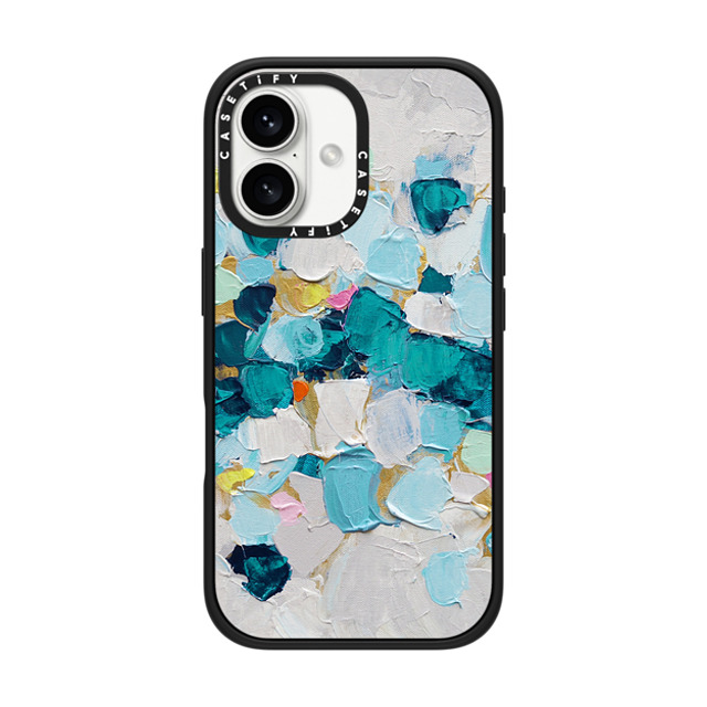 Ann Marie Coolick x CASETiFY iPhone 16 Case Geometric,Fine Art Matte Black Impact Case MagSafe Compatible Winter's Teal Father's Day Ann Marie Coolick x CASETiFY iPhone 16 Case Geometric,Fine Art Matte Black Impact Case MagSafe Compatible Winter's Teal Father's Day