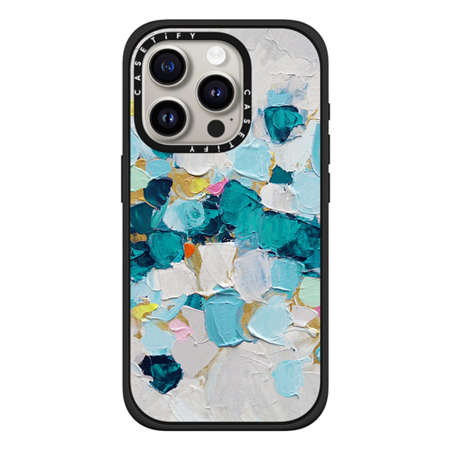 Ann Marie Coolick x CASETiFY iPhone 15 Pro Case Geometric,Fine Art マットブラック インパクトケース MagSafe対応 Winter's Teal Mother's Day Ann Marie Coolick x CASETiFY iPhone 15 Pro Case Geometric,Fine Art マットブラック インパクトケース MagSafe対応 Winter's Teal Mother's Day