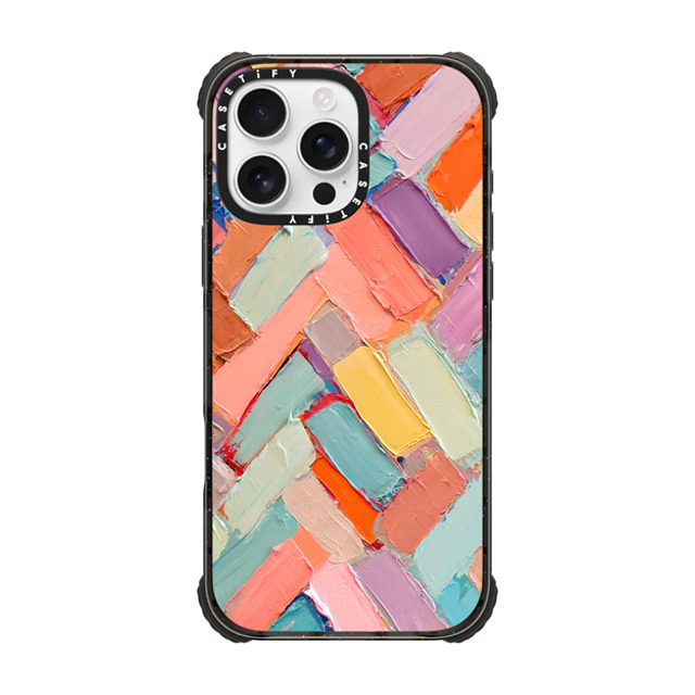 Ann Marie Coolick x CASETiFY iPhone 16 Pro Max Case Pastel,Geometric Black ウルトラ インパクトケース MagSafe 対応 Peachy Internodes Mother's Day Ann Marie Coolick x CASETiFY iPhone 16 Pro Max Case Pastel,Geometric Black ウルトラ インパクトケース MagSafe 対応 Peachy Internodes Mother's Day