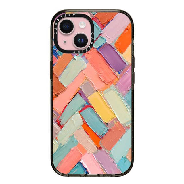 Ann Marie Coolick x CASETiFY iPhone 15 Case Pastel,Geometric Black Impact Case MagSafe Compatible Peachy Internodes Mother's Day Ann Marie Coolick x CASETiFY iPhone 15 Case Pastel,Geometric Black Impact Case MagSafe Compatible Peachy Internodes Mother's Day