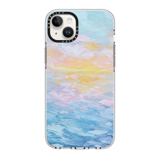 Ann Marie Coolick x CASETiFY iPhone 14 Plus Case Nature,Pastel Clear Clear Case MagSafe Compatible Atlantic Ocean Sunrise Father's Day Ann Marie Coolick x CASETiFY iPhone 14 Plus Case Nature,Pastel Clear Clear Case MagSafe Compatible Atlantic Ocean Sunrise Father's Day