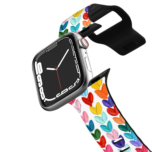 Ann Marie Coolick x CASETiFY Apple Watch Band Series 7-9 (45mm) Love,Fine Art Black インパクト バンド Clear Polka Daub Hearts Mother's Day Ann Marie Coolick x CASETiFY Apple Watch Band Series 7-9 (45mm) Love,Fine Art Black インパクト バンド Clear Polka Daub Hearts Mother's Day