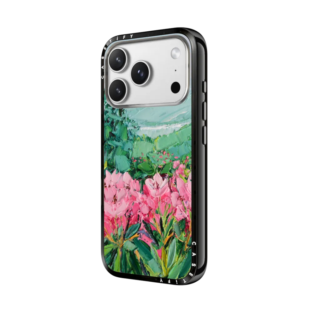 Compact iPhone 17 Pro Max Case MagSafe Compatible - Azalea Gardens