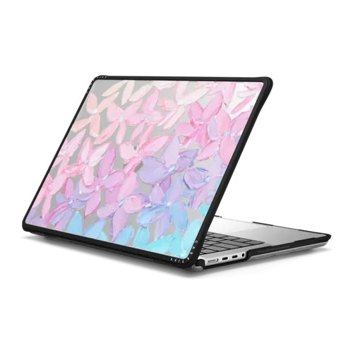 MacBook Pro 14-inch (M1 - M4) - Clear Hydrangea Blooms