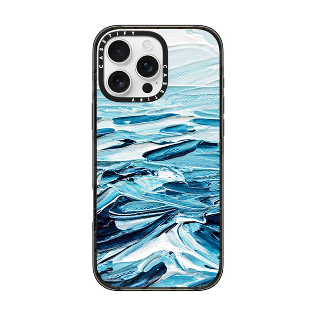 Ann Marie Coolick x CASETiFY iPhone 16 Pro Max Case Nature,Fine Art ブラック インパクトケース Waves Crashing Mother's Day Ann Marie Coolick x CASETiFY iPhone 16 Pro Max Case Nature,Fine Art ブラック インパクトケース Waves Crashing Mother's Day