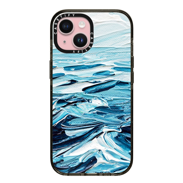 Ann Marie Coolick x CASETiFY iPhone 15 Case Nature,Fine Art Black Impact Case MagSafe Compatible Waves Crashing Mother's Day Ann Marie Coolick x CASETiFY iPhone 15 Case Nature,Fine Art Black Impact Case MagSafe Compatible Waves Crashing Mother's Day