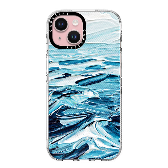 Ann Marie Coolick x CASETiFY iPhone 15 Case Nature,Fine Art Clear Clear Case MagSafe Compatible Waves Crashing Mother's Day Ann Marie Coolick x CASETiFY iPhone 15 Case Nature,Fine Art Clear Clear Case MagSafe Compatible Waves Crashing Mother's Day