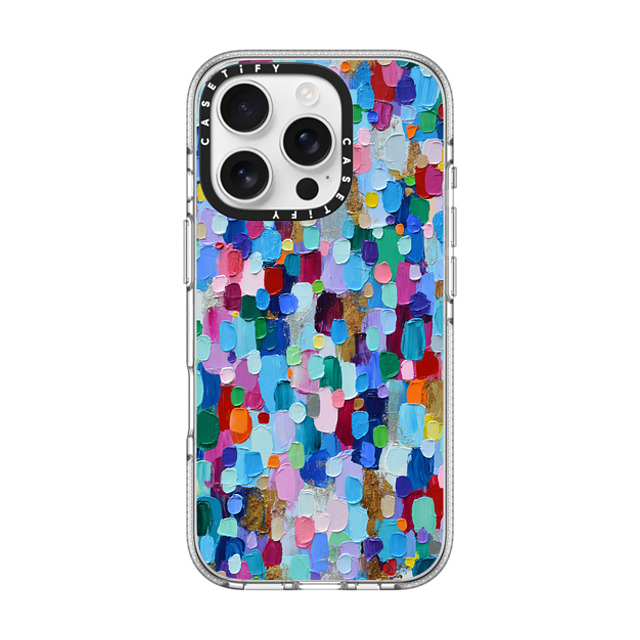 Ann Marie Coolick x CASETiFY iPhone 16 Pro ケース クリア クリア ケース MagSafe対応 Rainbow Sparkle Confetti