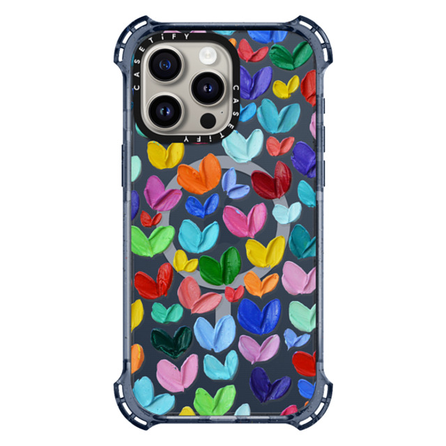 Ann Marie Coolick x CASETiFY iPhone 15 Pro Max Case Fine Art,Pop Art Classic Blue バウンスケース Polka Daub Hearts Confetti Back to School Ann Marie Coolick x CASETiFY iPhone 15 Pro Max Case Fine Art,Pop Art Classic Blue バウンスケース Polka Daub Hearts Confetti Back to School