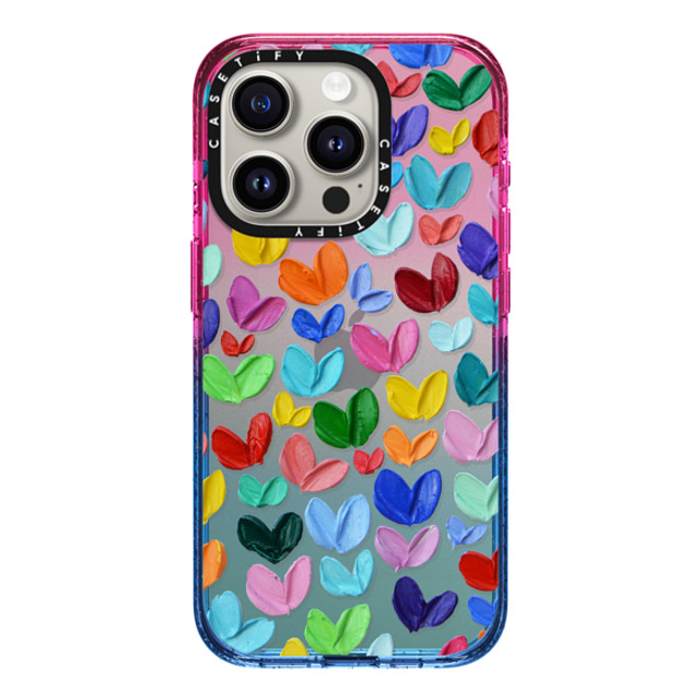 Ann Marie Coolick x CASETiFY iPhone 15 Pro Case Cotton Candy Impact Case Polka Daub Hearts Confetti Ann Marie Coolick x CASETiFY iPhone 15 Pro Case Cotton Candy Impact Case Polka Daub Hearts Confetti