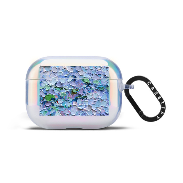 Ann Marie Coolick x CASETiFY AirPods Pro Floral,Fine Art オーロラ (レインボー) コンパクト ケース Nantucket Blue Hydrangeas Father's Day Ann Marie Coolick x CASETiFY AirPods Pro Floral,Fine Art オーロラ (レインボー) コンパクト ケース Nantucket Blue Hydrangeas Father's Day