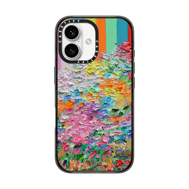 Ann Marie Coolick x CASETiFY iPhone 16 Case Floral,Fine Art Black Impact Case MagSafe Compatible Floral Frequency Back to School Ann Marie Coolick x CASETiFY iPhone 16 Case Floral,Fine Art Black Impact Case MagSafe Compatible Floral Frequency Back to School