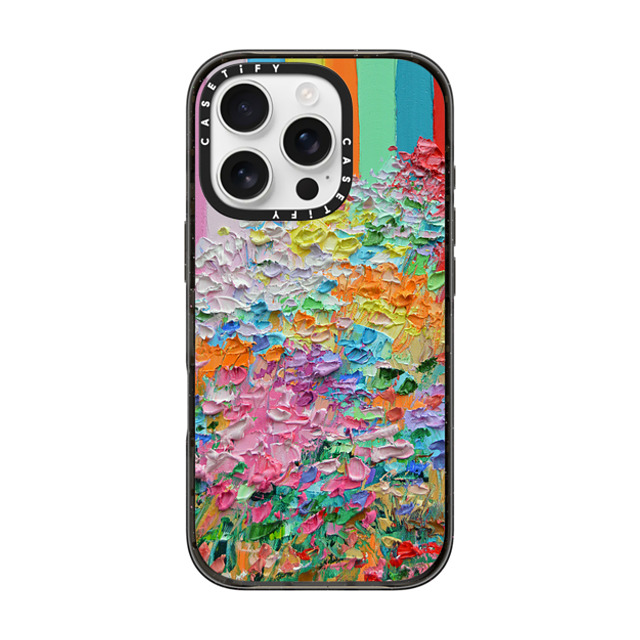 Ann Marie Coolick x CASETiFY iPhone 16 Pro Case Floral,Fine Art Black Impact Case MagSafe Compatible Floral Frequency Back to School Ann Marie Coolick x CASETiFY iPhone 16 Pro Case Floral,Fine Art Black Impact Case MagSafe Compatible Floral Frequency Back to School