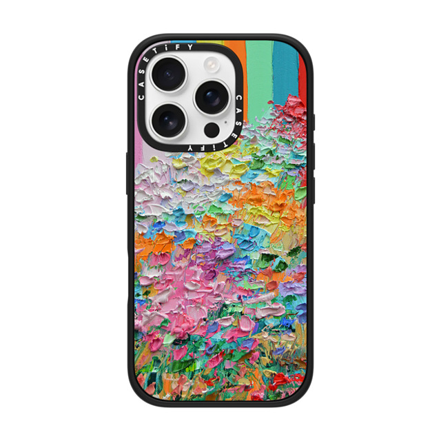 Ann Marie Coolick x CASETiFY iPhone 16 Pro Case Floral,Fine Art Matte Black Impact Case MagSafe Compatible Floral Frequency Back to School Ann Marie Coolick x CASETiFY iPhone 16 Pro Case Floral,Fine Art Matte Black Impact Case MagSafe Compatible Floral Frequency Back to School