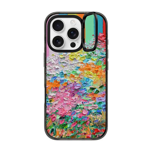Ann Marie Coolick x CASETiFY iPhone 16 Pro Case Floral,Fine Art Black インパクトリングスタンドケース MagSafe対応 Floral Frequency Back to School Ann Marie Coolick x CASETiFY iPhone 16 Pro Case Floral,Fine Art Black インパクトリングスタンドケース MagSafe対応 Floral Frequency Back to School