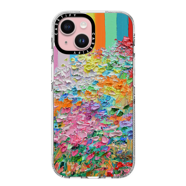 Ann Marie Coolick x CASETiFY iPhone 15 Case Floral,Fine Art クリア クリア ケース MagSafe対応 Floral Frequency Mother's Day Ann Marie Coolick x CASETiFY iPhone 15 Case Floral,Fine Art クリア クリア ケース MagSafe対応 Floral Frequency Mother's Day