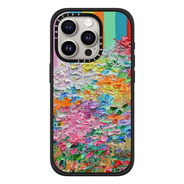 Ann Marie Coolick x CASETiFY iPhone 15 Pro Case Floral,Fine Art Matte Black Impact Case MagSafe Compatible Floral Frequency Back to School Ann Marie Coolick x CASETiFY iPhone 15 Pro Case Floral,Fine Art Matte Black Impact Case MagSafe Compatible Floral Frequency Back to School