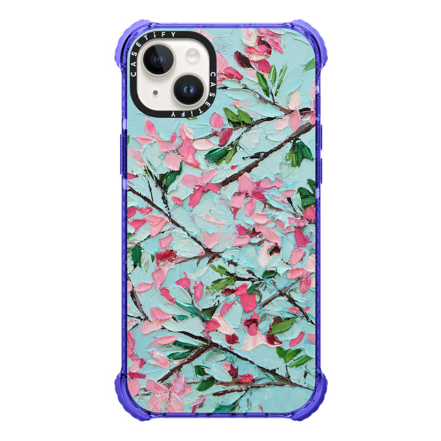Ann Marie Coolick x CASETiFY iPhone 14 Plus ケース Floral,Fine Art Peri Purple ウルトラインパクトケース Georgia Belle Father's Day Ann Marie Coolick x CASETiFY iPhone 14 Plus ケース Floral,Fine Art Peri Purple ウルトラインパクトケース Georgia Belle Father's Day
