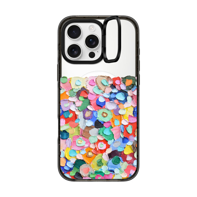 Ann Marie Coolick x CASETiFY iPhone 16 Pro Max ケース ブラック インパクトリングスタンドケース MagSafe対応 Rainbow Pebbles 2 Father's Day Ann Marie Coolick x CASETiFY iPhone 16 Pro Max ケース ブラック インパクトリングスタンドケース MagSafe対応 Rainbow Pebbles 2 Father's Day