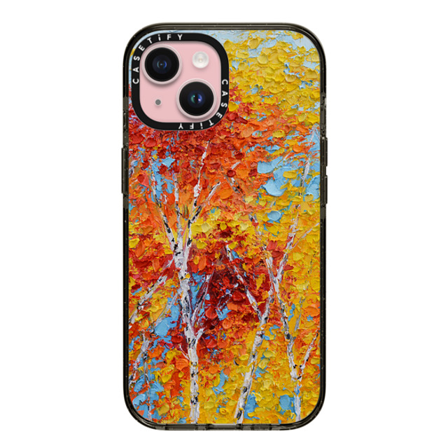 Ann Marie Coolick x CASETiFY iPhone 15 Case Nature,Fine Art Black インパクトケース Birch Forest Mother's Day Ann Marie Coolick x CASETiFY iPhone 15 Case Nature,Fine Art Black インパクトケース Birch Forest Mother's Day