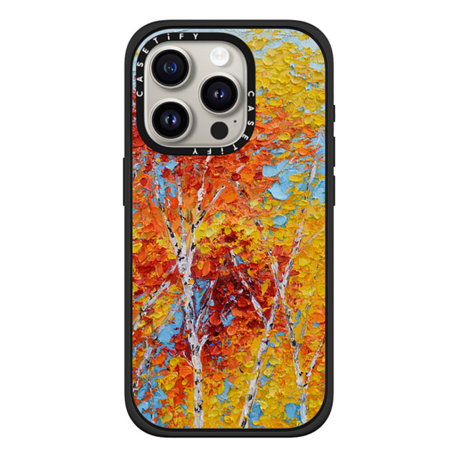 Ann Marie Coolick x CASETiFY iPhone 15 Pro Case Nature,Fine Art Matte Black Impact Case MagSafe Compatible Birch Forest Back to School Ann Marie Coolick x CASETiFY iPhone 15 Pro Case Nature,Fine Art Matte Black Impact Case MagSafe Compatible Birch Forest Back to School