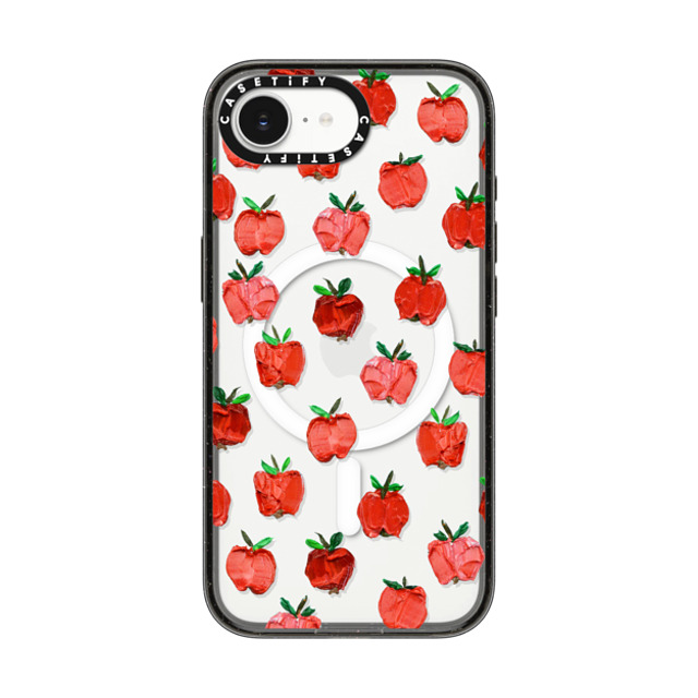 Ann Marie Coolick x CASETiFY iPhone 16e Case Fruit,Fine Art Black Impact Case MagSafe Compatible An Apple a Day Back to School Ann Marie Coolick x CASETiFY iPhone 16e Case Fruit,Fine Art Black Impact Case MagSafe Compatible An Apple a Day Back to School