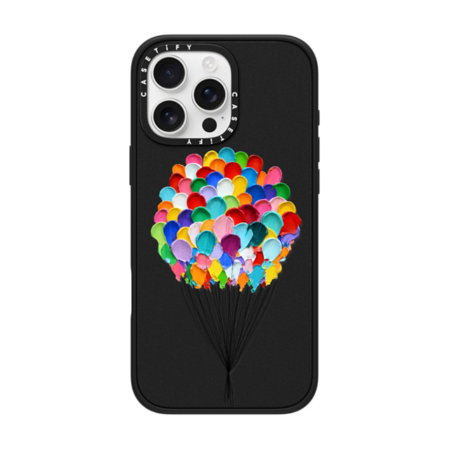 Ann Marie Coolick x CASETiFY iPhone 16 Pro Max ケース マットブラック インパクトケース Up Up and Away